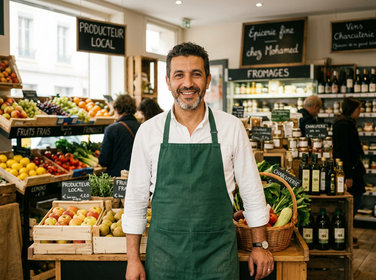 Karim, commerçant